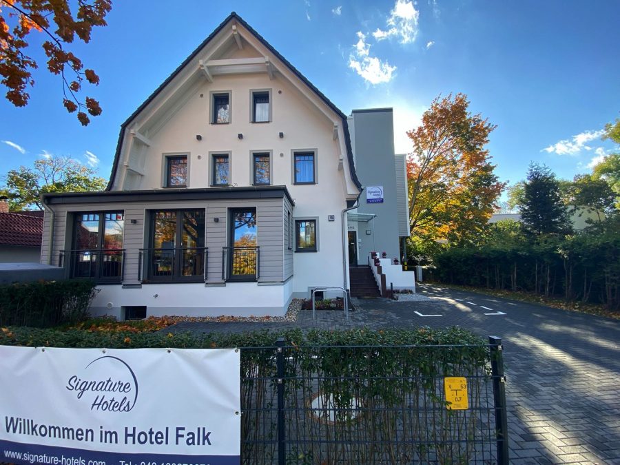 Aussenansicht Hotel Falk Hamburg