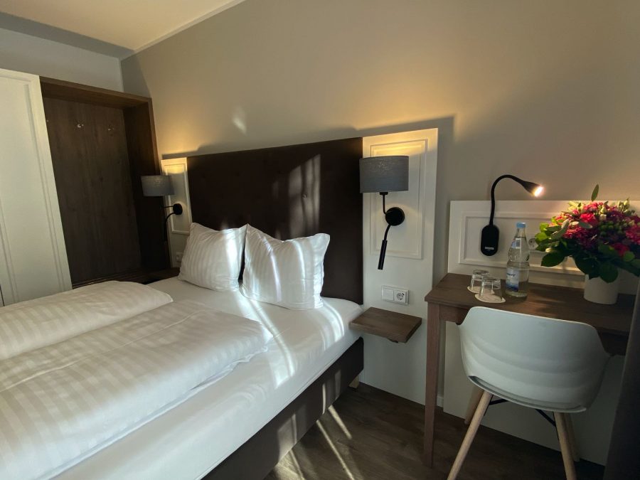 Doppelbett Hotel Falk Hamburg